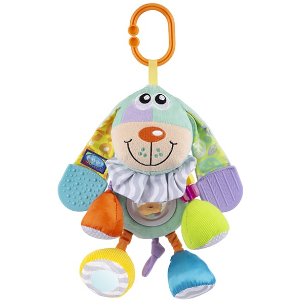 PLAYGRO Activity Doofy Dog Παιχνίδι Δραστηριοτήτων Καροτσιού Σκυλάκι