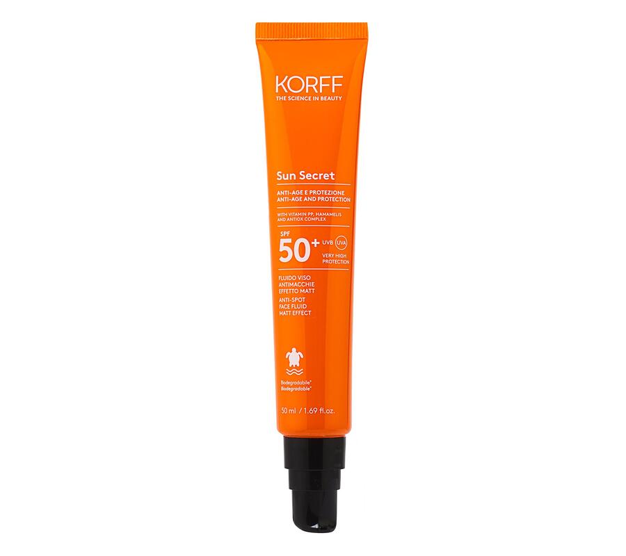 KORFF Sun Secret Antispot Face Fluid Matt Effect SPF50+ 50 ml 