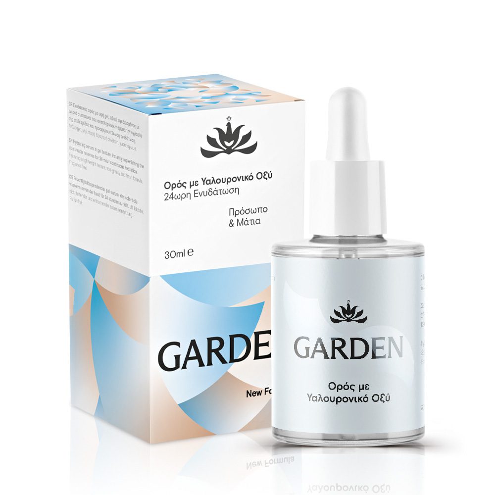 GARDEN OF PANTHENOLS Ορός με Υαλουρονικό Οξύ 30ml