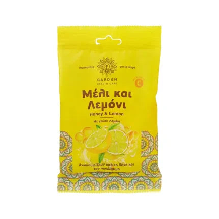 GARDEN OF PANTHENOLS Καραμέλες για το Λαιμό 60gr