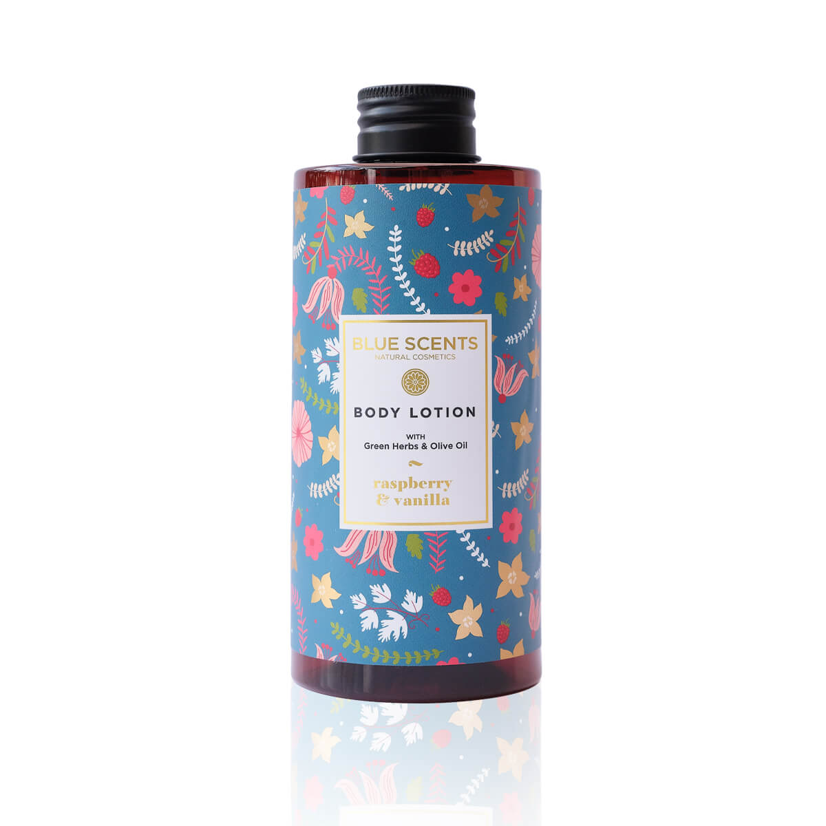 BLUE SCENTS Body Lotion Γαλάκτωμα Σώματος Βατόμουρο &amp; Βανίλια, 300ml