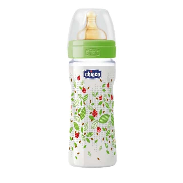 CHICCO welling μπιμπερό πλαστικό θηλή καουτσουκ 2+, 250 ml