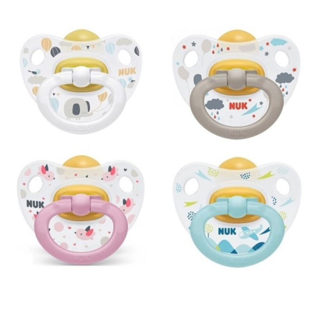 NUK Happy Kids ορθοδοντική πιπίλα Λατεξ 6-18 m, 1 τμχ