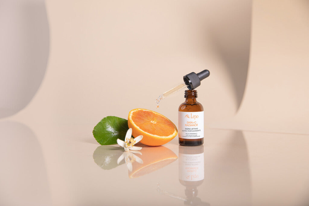LEPO skin + C radiance active serum , ορός με βιταμίνη C 20 ml