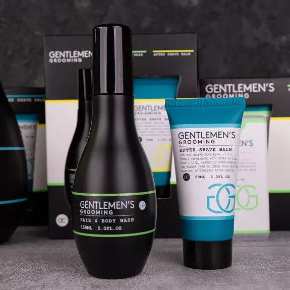 SHINE AND BEAUTY Σετ μπάνιου Accentra GENTLEMEN'S GROOMING αφρόλουτρο και βάλσαμο μετά το ξύρισμα