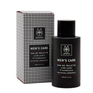 APIVITA Ανδρική Κολώνια με Κέδρο &amp; Κάρδαμο Men's Care Eau de Toilette with Cedar &amp; Cardamom 100ml 