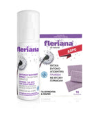 POWER HEALTH Fleriana Spray Αντικουνουπικό Γαλάκτωμα Σώματος, 100ml &amp; ΔΩΡΟ Power Health Fleriana Εντομοαπωθητικά Πλακίδια, 10 πλακίδια