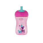 CHICCO Advanced Cup 12M+ για Εύκολη Κατάποση Ροζ 266ml