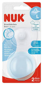 Nuk Nipple Shields Large Ασπίδες Θηλής, 2τμχ