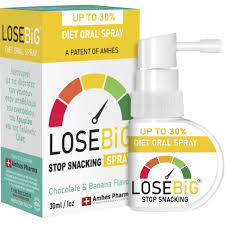 Losebig Diet Oral Spray Stop Snacking Spray Chocolate & Banana, 30ml