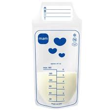 ΜΑΜ Breastmilk Storage Bags Σακουλάκια Αποθήκευσης Μητρικού Γάλακτος, 100τεμ