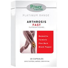 Power of Nature Platinum Range Arthrosis Fast, 20caps