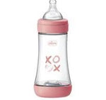 CHICCO PERFECT 5 INTUI-FLOW 2+240ML BABY BOTTLE ΡΟΖ