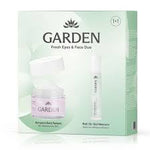 Garden Fresh Eyes & Face Duo με Αντιρυτιδική με Υαλουρονικό Οξύ, 50ml & Roll On Gel Ματιών κατά των Μαύρων Κύκλων, 20ml