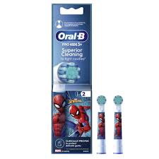 Oral-B Ανταλλακτικές Κεφαλές Παιδικής Ηλεκτρικής Οδοντόβουρτσας, 2τεμ