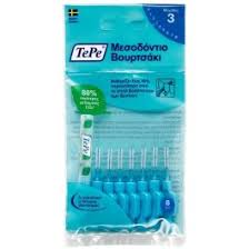 TePe Μεσοδόντια Βουρτσάκια Μπλε Μέγεθος: 3 (0.6 mm) 8τμχ