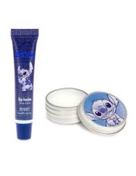 Mad Beauty Stitch Denim Lip Balm Duo Με Άρωμα Μύρτιλο