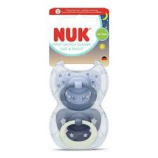 NUK First Choice Classic Day & Night Πιπίλες 18-36m, 2τεμ