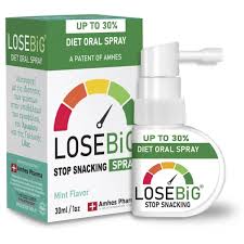 Losebig Diet Oral Spray Stop Snacking Spray Mint, 30ml
