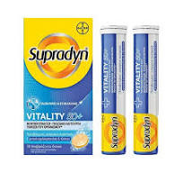Supradyn Vitality 50+ Πολυβιταμίνες με 12 Βιταμίνες, Ginseng & 10 Ακόμα Συστατικά, 30eff.tabs