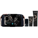 Panthenol Extra Men Master of Care Promo After Shave Balm Ανδρικό Ενυδατικό Balm για μετά το Ξύρισμα, 75ml, 3 in1 Cleanser Face Body Hair Ανδρικό Αφρόλουτρο & Σαμπουάν, 200ml, Deodorant Roll-on Ανδρικό Αποσμητικό, 50ml & Δώρο Νεσεσέρ, 1σετ