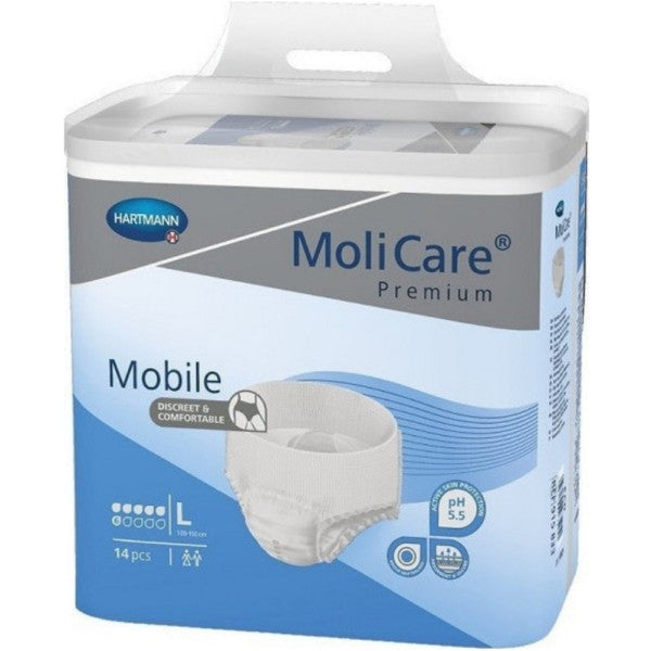 HARTMAN MoliCare Premium Mobile Εσώρουχο ημέρας No Large 6 σταγόνων 14τεμ.