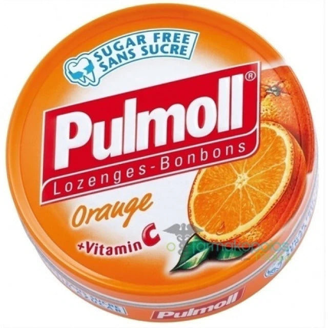 PULMOLL Καραμέλες χωρίς ζάχαρη, 45 gr 
