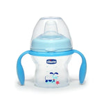 CHICCO Εκπαιδευτικό Ποτηράκι 6m+ Γαλάζιο Χρώμα 150ml