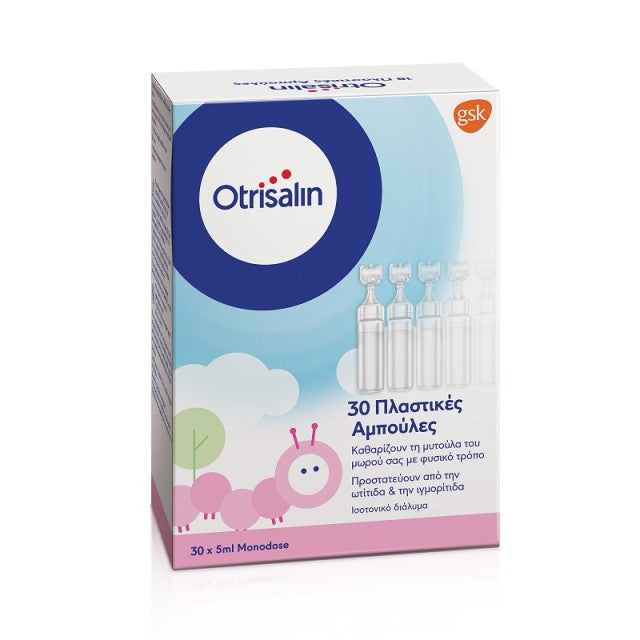 OTRISALIN Αμπούλες Φυσιολογικού Ορού - 30amp x 5ml
