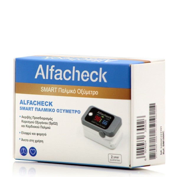 Alfacheck Smart Παλμικό Οξύμετρο