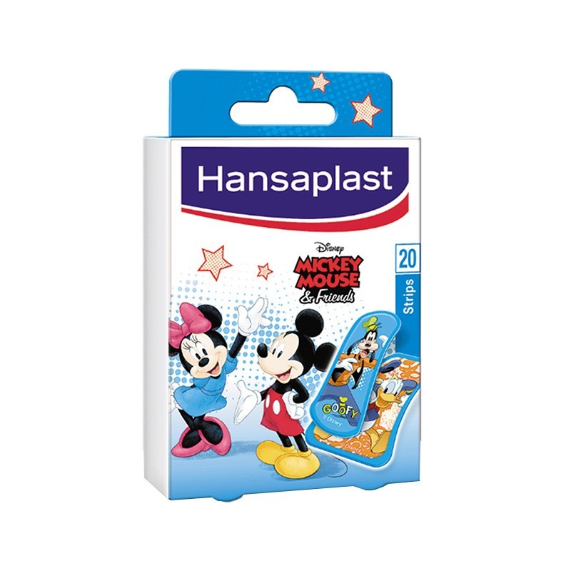 HANSAPLAST Mickey &amp; Friends Παιδικά Αυτοκόλλητα Επιθέματα 20τμχ