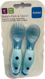 Mam Baby's Fork &amp; Spoon 6m+