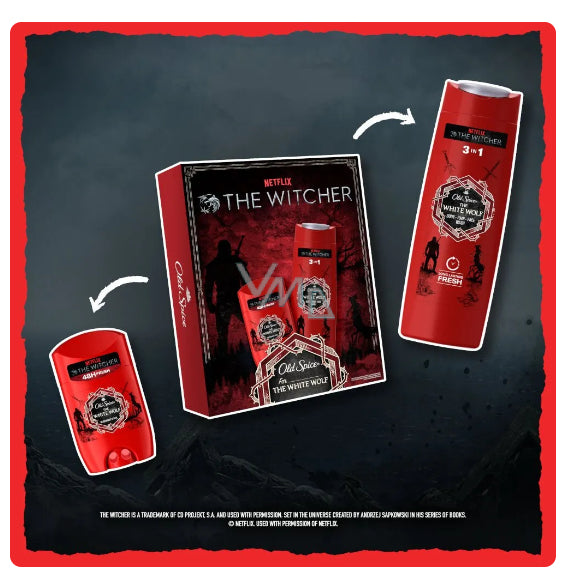 OLD SPICE Promo The Witch με White Wolf Αφρόλουτρο 250ml &amp; Deodorant Stick 50ml