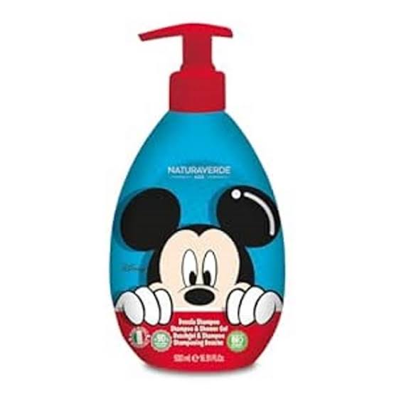 Naturaverde Kids Mickey- Minnie Παιδικό 2 σε 1 Σαμπουάν-Αφρόλουτρο 500ml