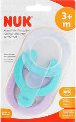 NUK δακτύλιοι οδοντοφυϊας 3+