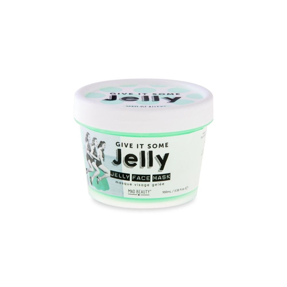 MAD BEAUTY Jelly Καλλυντική Μάσκα Προσώπου Ανανά &amp; Lime 100ml