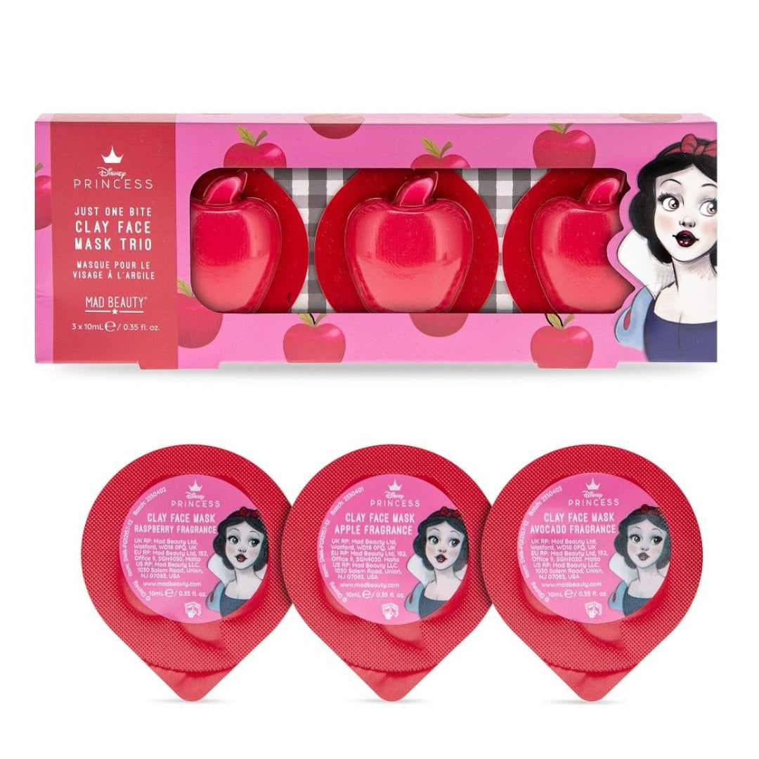 MAD BEAUTY Snow White Clay Mask Trio/3x10ml