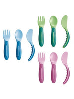 MAM Baby’s Cutlery – Απόλυτα Λειτουργικά Βρεφικά Μαχαιροπίρουνα Από 6+ Μηνών