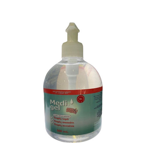 MEDICHROM Medi Gel Αντισηπτικό Χεριών σε Μορφή Gel 500ml. 
