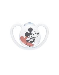 NUK Disney space πιπίλα σιλικόνης με θήκη 6-18 m, 1 τμχ
