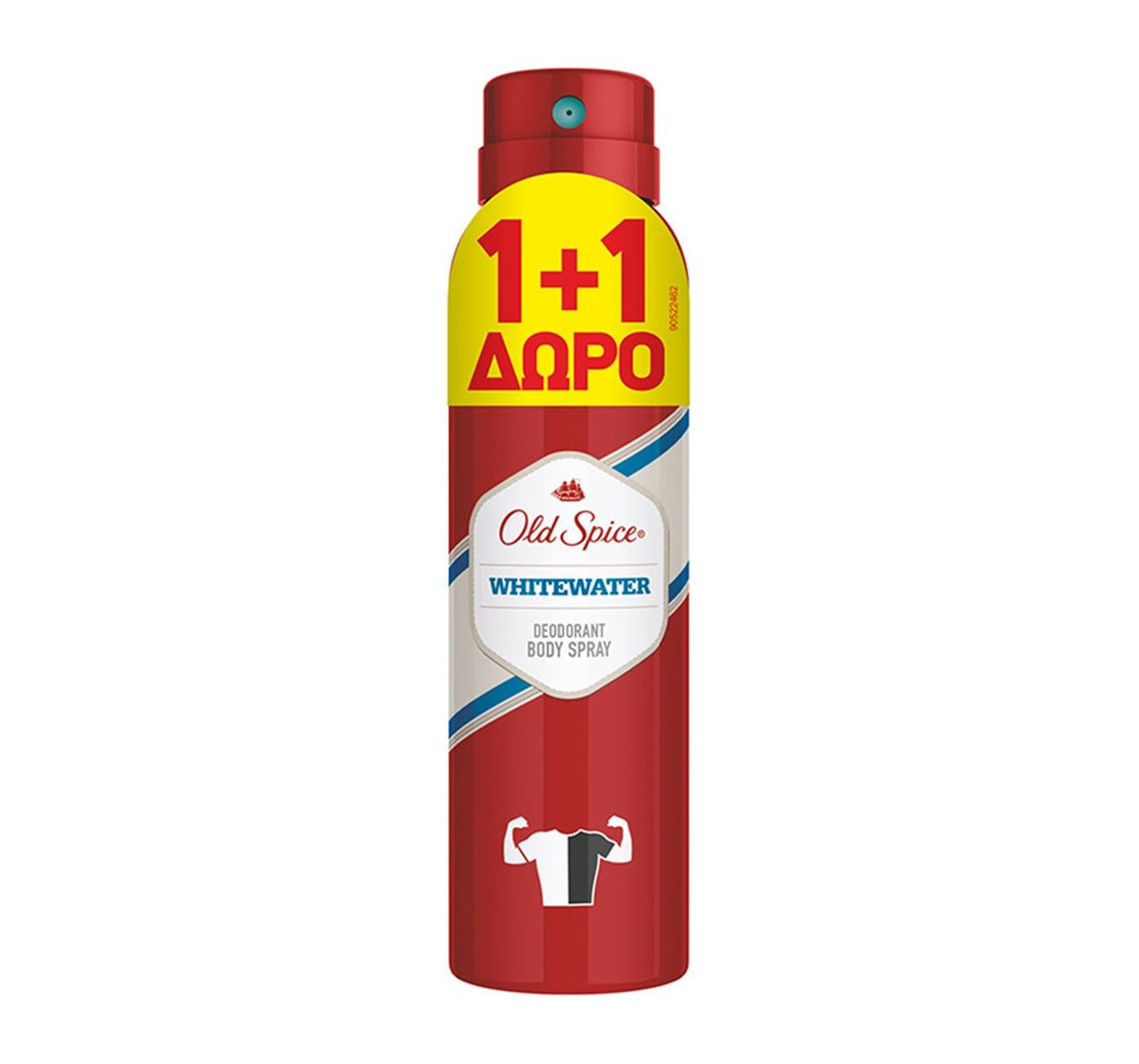OLD SPICE Whitewater Deodorant Body Spray Αντιιδρωτικό &amp; Αποσμητικό Σπρέι Σώματος για Άντρες 2x150ml 1+1 Δώρο