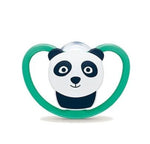 NUK Space ζωάκια πιπίλα σιλικόνης με θήκη 6-18 m, 1 τμχ