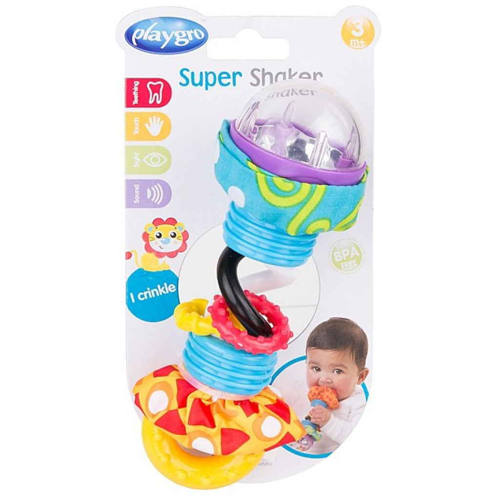 PlayGro Super Shaker Κουδουνίστρα 3+ 