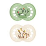 MAM Ορθοδοντικές Πιπίλες Σιλικόνης Original16+ μηνών, 2τμχ