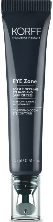 KORFF eyezone Eye Bags and Dark Circles,Eye Contour, κρέμα ματιών που μειώνει σακούλες και μαύρους κύκλους, 15ml
