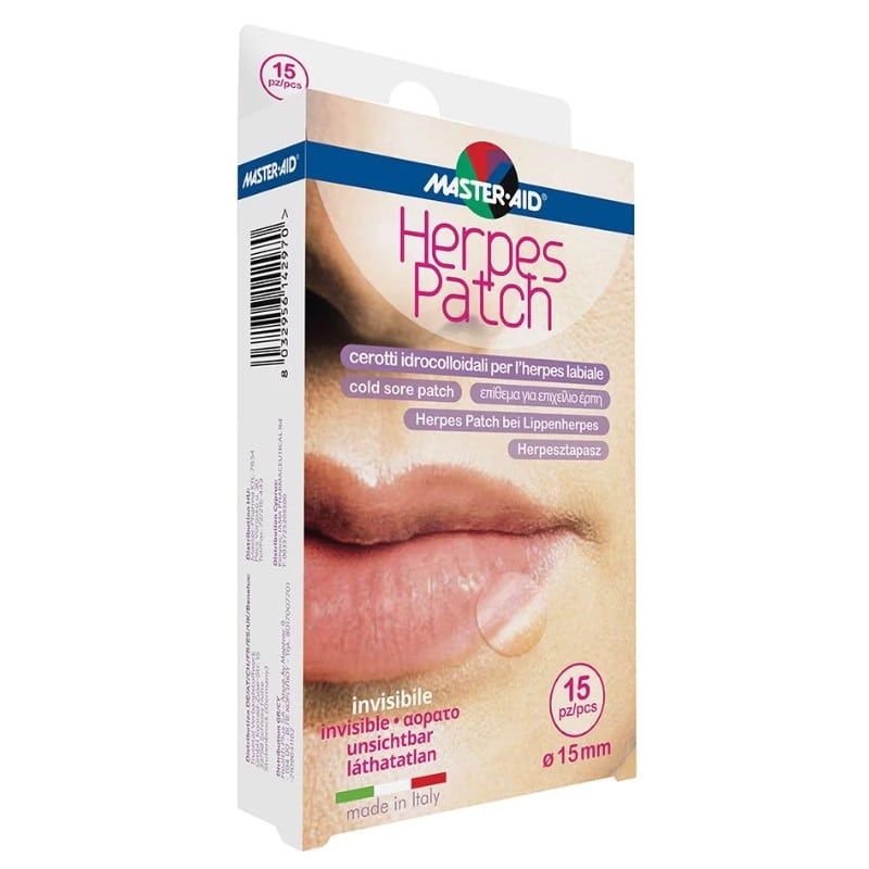 MASTER AIDHerpes Patch επίθεμα για επιχείλιο ερπη15τμχ