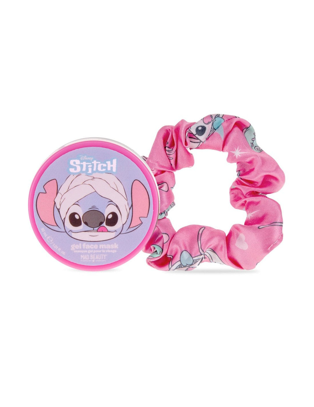 Stitch Pamper Gel Face Mask & Scrunchie Duo