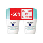 VICHY Αντιδιαπνευστικό Roll-On 48h 50mlx2 