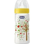 CHICCO Well Being, Πλαστικό Μπιμπερό, Θηλή σιλικόνη, 330ml