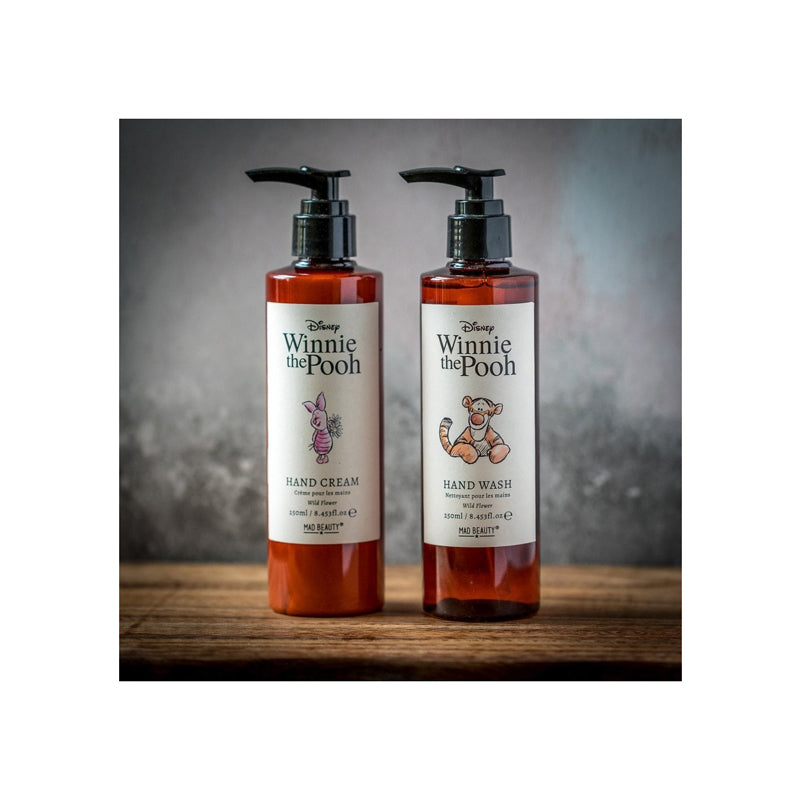 MAD BEAUTY Winnie the Pooh Hand Wash Duo, Πακέτο με Κρεμοσάπουνο χεριών &amp; Κρέμα Χεριών 